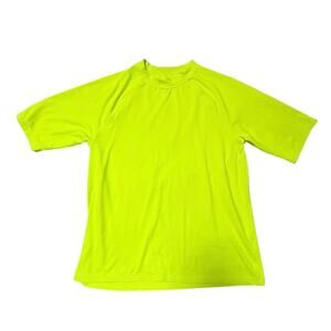 Wonder Nation Neon Rash Guard Swim Top Size XL 14-16 Husky